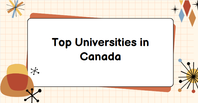 top universities in canada