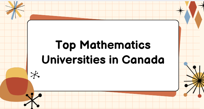 Top Mathematics Universities in Canada