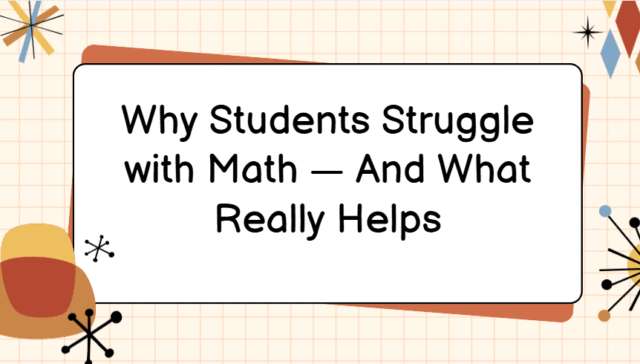 Students Struggle with Math